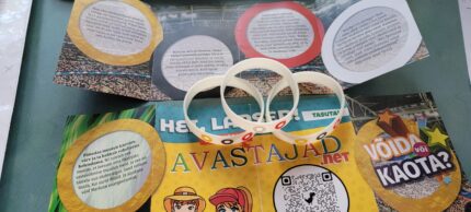 Evangeeliumi rõngastega käevõru ja voldik
